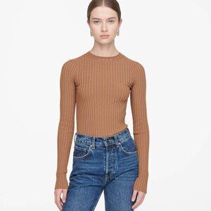 NWT! Anine Bing Cecily Sweater in Camel